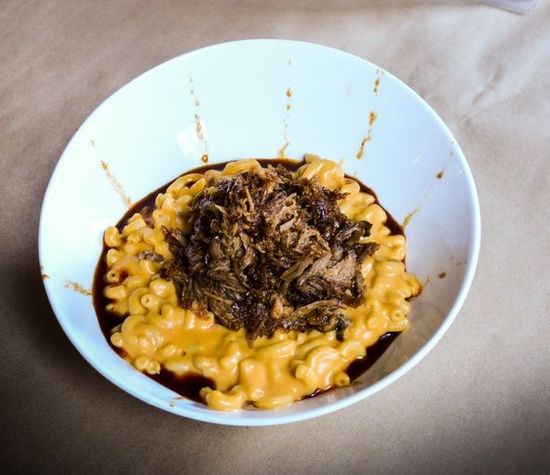 Brisket mac and cheese