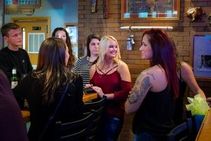 Firehouse Tap and Grille customers at the bar